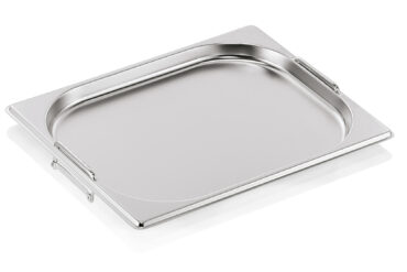 Nerūsējošā tērauda Gastronorm panna ar rokturi GN1/2, dziļums 20 mm | Adexa 81220H
