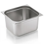 Nerūsējošā tērauda Gastronorm panna GN2/3 Dziļums 200 mm | Adexa 8238