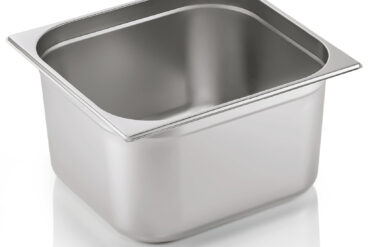 Nerūsējošā tērauda Gastronorm panna GN2/3 Dziļums 200 mm | Adexa 8238