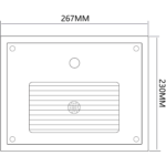Nerūsējošā tērauda ūdens stacijas izlietne | Adexa 8P03 - Image 2