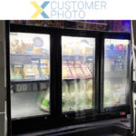 Aizmugurējais bāra dzesētājs ar 3 veramām durvīm 312 litri Melns | Adexa BC03PP - Image 8