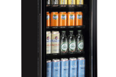 Alus pudeļu dzesētājs Stikla durvis 98 litri Melns | Adexa BC98D