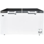 Komercijas krūškurvja saldētava 446 litri Ar cieto nerūsējošā tērauda vāku | Adexa BCBD446 - Image 6