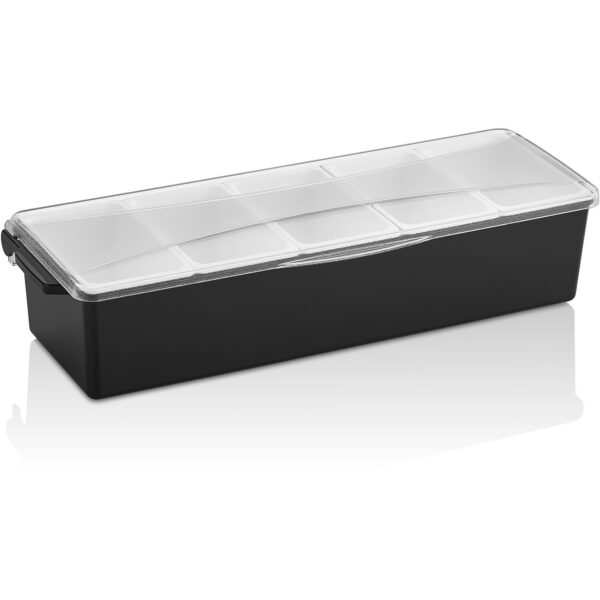 Garšvielu paplāte / Krūzīšu dozators ar vāku 5 nodalījumi | Adexa CHA002