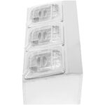 Komerciāls garšvielu turētājs, ieskaitot 3xGN1/6-100mm pannas un atveramos vākus | Adexa CHD03APCFL - Image 3