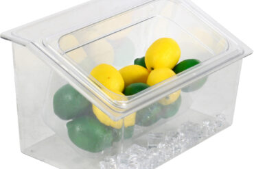 Aukstuma Garšvielu Turētājs, iekļaujot 1xGN1/3-100mm trauku ar vāku Plastmasa | Adexa CHP04B