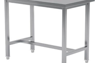 Komerciāls darba galds Nerūsējošais tērauds Bez apakšējā plaukta 1200x800x900mm | Adexa CT80120