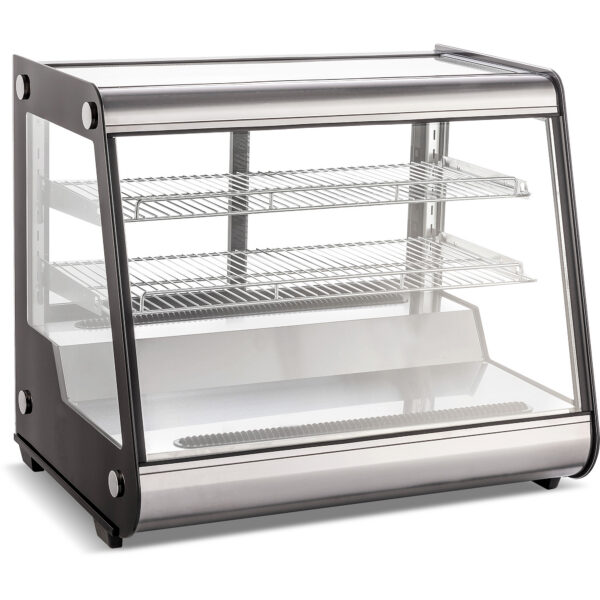 Displeja vitrīnas Ledusskapis 160 litri 2 plaukti Melns | Adexa CW160X