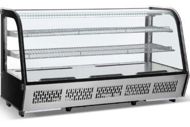 Displeja vitrīnas ledusskapis 200 litri 2 plaukti | Adexa CW200R