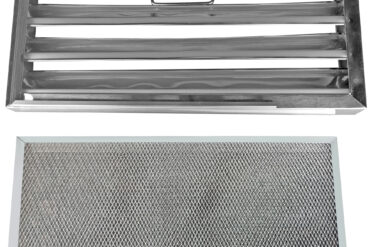 Nosūces nojumes Izolācijas filtrs & Premium Acu filtrs ar Rokturi & Vadotnēm Nerūsējošais tērauds/Alumīnijs 500x250x40mm | Adexa DCF50254SM