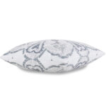 Spilvendrāna 50x50cm Balta ar Pelēku rakstu | Siexa DPC50501 - Image 2