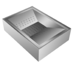 Galda virsmas čipsu stacija nerūsējošais tērauds | Adexa FFS01A