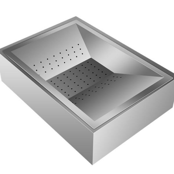 Galda virsmas čipsu stacija nerūsējošais tērauds | Adexa FFS01A