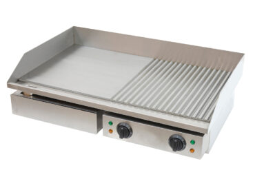 Komerciālais Grills Gluds/Rievojums 730x500x230mm 4.4kW Elektriskais | Adexa FT822