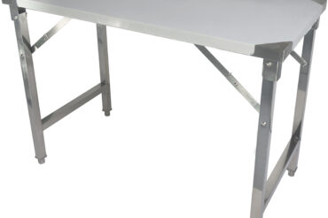 Saliekams nerūsējošā tērauda darba galds 1000x600x850mm | Adexa FW4187645