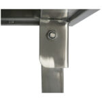 Saliekams nerūsējošā tērauda darba galds 1000x600x850mm | Adexa FW4187645 - Image 2