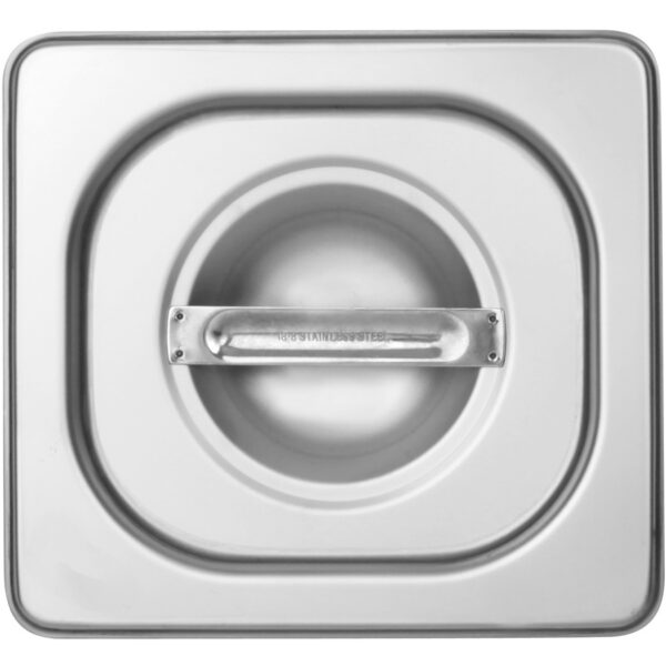 Nerūsējošā tērauda Gastronorm konteinera vāks GN1/6 | Adexa E8016000C-816L