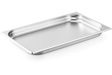 Cepeškrāsns cepšanas paplāte no nerūsējošā tērauda GN1/1 530x325x40mm | Adexa GN1140