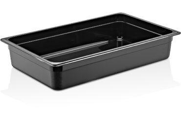 Polikarbonāta Gastronorm panna GN1/1 Dziļums 65mm Melna | Adexa PB8112