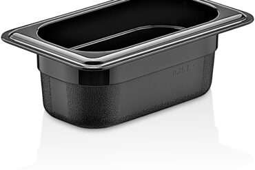 Polikarbonāta Gastronorm Panna GN1/9 Dziļums 65mm Melna | Adexa PB8192
