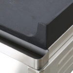 Profesionālais Grils Elektriskais 2 zonas 4.6kW Gluda Čuguna virsma | Adexa GP7050GW - Image 3