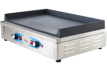 Profesionālais Grils Elektriskais 2 zonas 4.6kW Gluda Čuguna virsma | Adexa GP7050GW