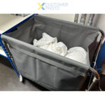 Saliekamais veļas ratiņš 870x520x780mm | Adexa H080D - Image 2