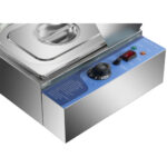 Komerciālais Bain Marie ar stikla aizsargu 5xGN1/2 | Adexa HBM25 - Image 6