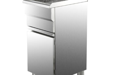 Komerciāla elektriskā friteze viena 16 litru 5kW brīvi stāvoša | Adexa HEF161C