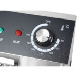 Vienas elektriskais komerciālais fritieris 12 litri 5kW galda virsmas | Adexa HEF83A - Image 6