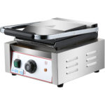 Smagaudzības Panini kontakta grils Rievo/Gluds 1.8kW | Adexa HEG811A - Image 5