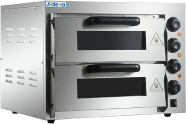 Elektriskā picu krāsns 4+4 picas pa 8'' | Adexa HEP2ST