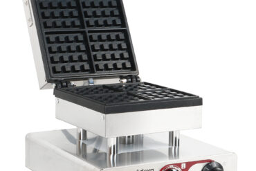 Komerciālais Vafeļu Cepējs Viens Kvadrātveida Beļģu | Adexa MLP801B