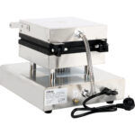 Komerciālais Vafeļu Cepējs Viens Kvadrātveida Beļģu | Adexa MLP801B - Image 8