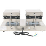 Komerciālais vafeļu cepējs Dubultais Kvadrātveida Beļģu | Adexa MLP801B2 - Image 3