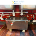 Tauku uztvērējs Tauku atdalītājs EN1825-1 sertificēts Nerūsējošais tērauds 25 litri | Adexa OS10 - Image 2