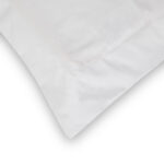 Ekskluzīva gultas veļas komplekts segas pārvalks un spilvendrāna balts 100% bambuss 220x220cm/50x60cm 300TC | Siexa DCPC2202201 - Image 4