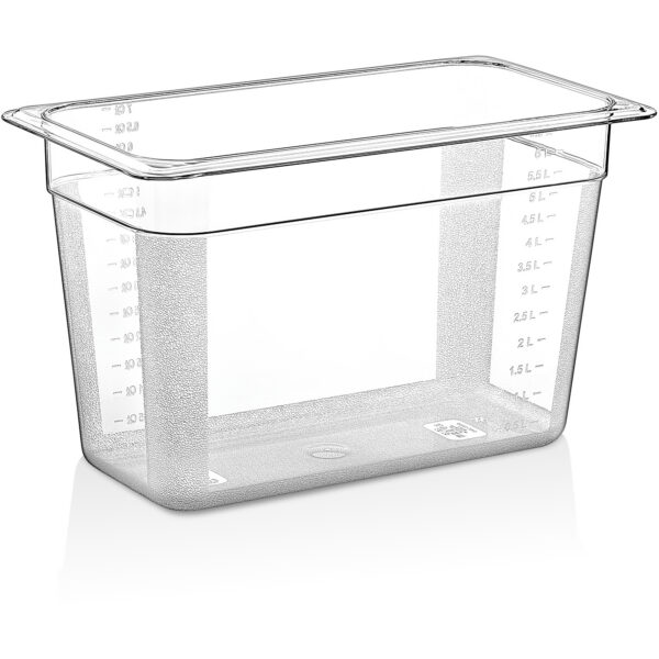 Polikarbonāta Gastronorm panna GN1/3 Dziļums 200 mm Caurspīdīga | Adexa P8138