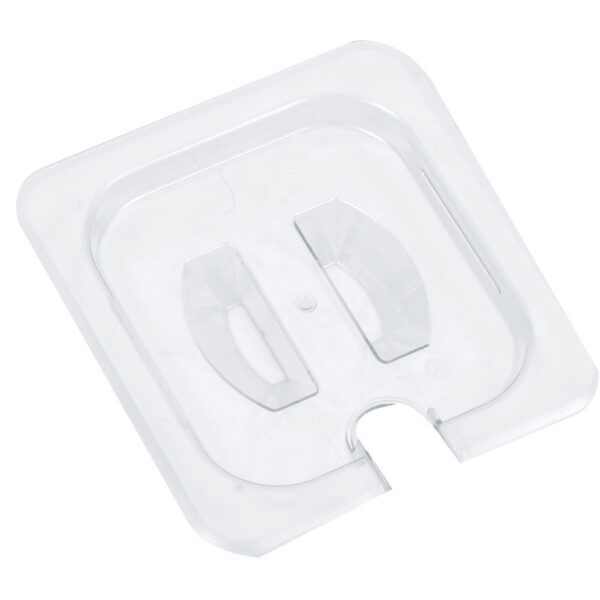 Polikarbonāta Gastronoma Tvertnes Vāks ar Karotes Iedobi GN1/6 | Adexa P816LN