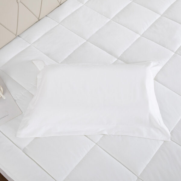 Ekskluzīvs Spilvendrāna Balta 100% Kokvilna 40x60cm 300TC | Siexa PCC4060W