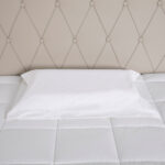 Ekskluzīvs Spilvendrāna Balta 100% Kokvilna 40x60cm 300TC | Siexa PCC4060W - Image 2