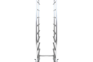 10 līmeņu ratiņi plauktiem/pannām/plātēm platumam 222-352mm Nerūsējošais tērauds | Adexa PT10