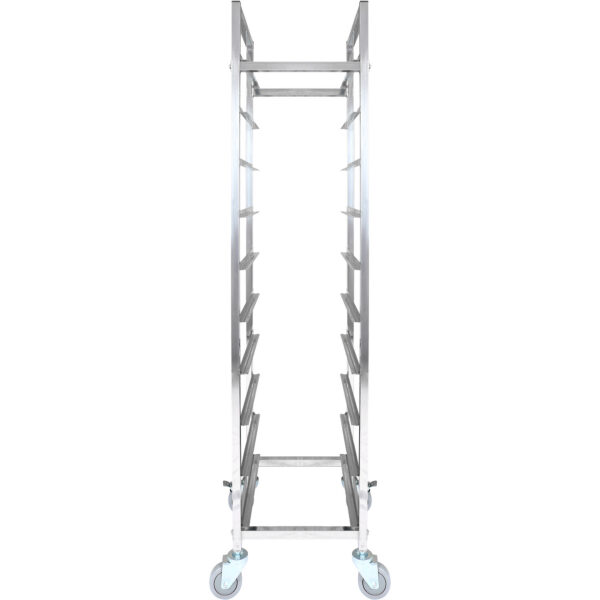 10 līmeņu ratiņi plauktiem/pannām/plātēm platumam 222-352mm Nerūsējošais tērauds | Adexa PT10