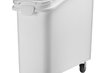 Mobilā sastāvdaļu tvertne 120 litri, caurspīdīgs vāks | Adexa QHID120