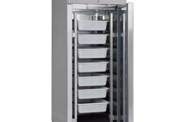 600 litri Komerciālais Zivju Ledusskapis Nerūsējošā Tērauda Vertikālais Skapis Vienas Durvis Ventilācijas dzesēšana | Adexa R600FISH