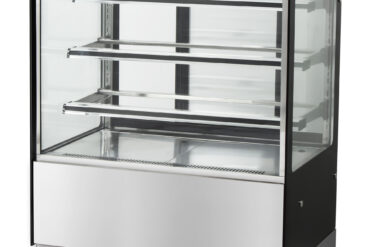 Kūku skaitītājs 900x730x1300mm Nerūsējošā tērauda pamatne 3 plaukti LED | Adexa GN900RF3