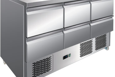 Aukstuma sagatavošanas letes skaitītājs ar 6 atvilktnēm | Adexa 6DS33