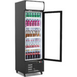 Display Bottle Cooler Upright Single door 338 litres Illuminated top panel | Adexa SC380FA - Image 3