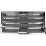 Nosūces pārsega Filtrs ar rokturi un vadotnēm no nerūsējošā tērauda 500x250x40mm | Adexa SCF50254HG - Image 2