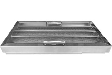 Nosūces pārsega Filtrs ar rokturi un vadotnēm no nerūsējošā tērauda 500x250x40mm | Adexa SCF50254HG